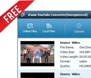 (Giveaway) Đăng ký bản quyền iFunia YouTube Converter, tải và chuyển đổi video YouTube từ 21/3 - 22/3