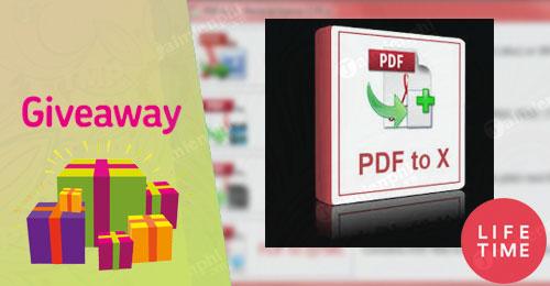 (Giveaway) Bản quyền miễn phí PDF to X, chuyển PDF sang Word