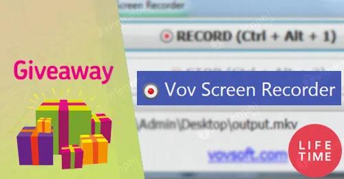 (Giveaway) Bản quyền miễn phí Vov Screen Recorder, công cụ quay phim màn hình hữu ích