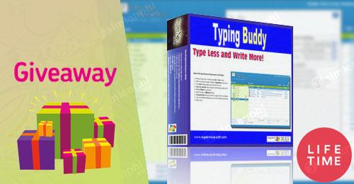 (Giveaway) Nhận bản quyền miễn phí Typing Buddy - Hỗ trợ gõ tắt, soạn thảo văn bản nhanh