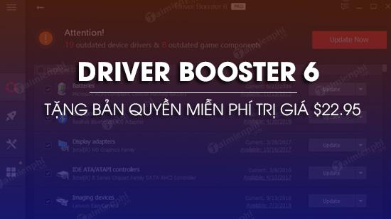 IObit Giveaway: Tặng Bản Quyền Driver Booster 6 Cập Nhật Driver PC