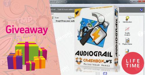 (Giveaway) Bản quyền miễn phí AudioGrail, chỉnh sửa file Audio