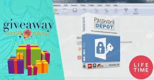 Giveaway Bản quyền miễn phí Password Depot 10 - Phần mềm quản lý mật khẩu