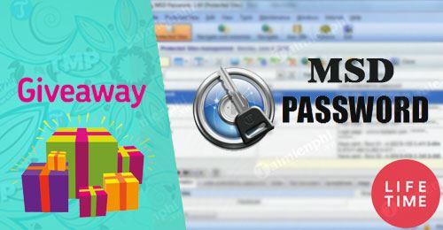 (Giveaway) Bản quyền miễn phí MSD Password, phần mềm quản lý mật khẩu an toàn và tiện lợi