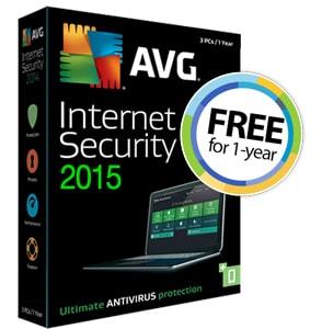 (Giveaway) Nhận bản quyền 1 năm AVG Internet Security 2015 - Diệt virus, bảo mật internet từ 23/9