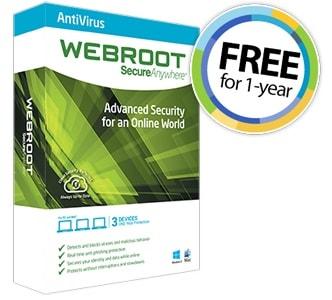 (Giveaway) Đăng ký bản quyền Webroot SecureAnywhere AntiVirus - Diệt virus chuyên nghiệp từ 13/4 đến 15/4